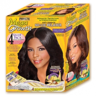 No-Lye Relaxer – Regular: 4 Touch-up Value Pack
